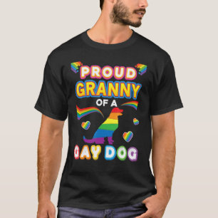 Proud Granny eines schwulen Hundes Lesben Stolz Lg T-Shirt