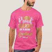 Proud Granny von 2025 Graduate Phantastisch Family T-Shirt (Vorderseite)