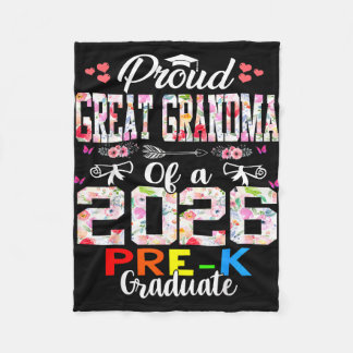 Proud great grandma of 2026 pre-k graduate mothers fleecedecke