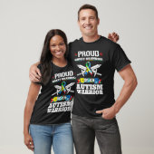 Proud Great Grandma Of An Autism Warrior Awareness T-Shirt (Unisex)