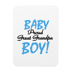 Proud Great Grandpa Baby Boy Geschenke Magnet