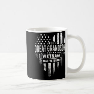 Proud Great Grandson Vietnam Krieg Veteran Amerika Kaffeetasse