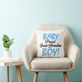 Proud Great Oma Baby Boy Geschenke Kissen (Stuhl )