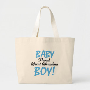 Proud Great Oma Baby Boy Tshirts und Geschenke Jumbo Stoffbeutel