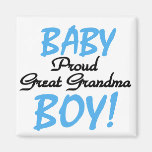 Proud Great Oma Baby Boy Tshirts und Geschenke Magnet