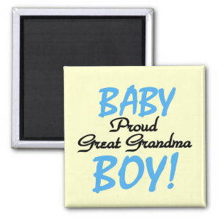 Proud Great Oma Baby Boy Tshirts und Geschenke Magnet
