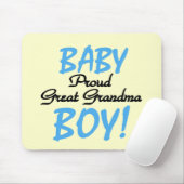 Proud Great Oma Baby Boy Tshirts und Geschenke Mousepad (Mit Mouse)