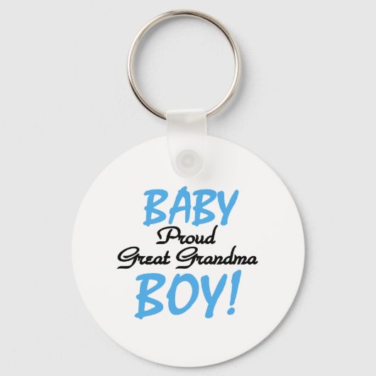 Proud Great Oma Baby Boy Tshirts und Geschenke Schlüsselanhänger (Vorderseite)