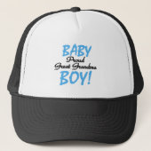Proud Great Oma Baby Boy Tshirts und Geschenke Truckerkappe (Vorderseite)