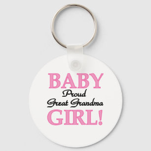 Proud Great Oma Baby Girl Tshirts und Geschenke Schlüsselanhänger