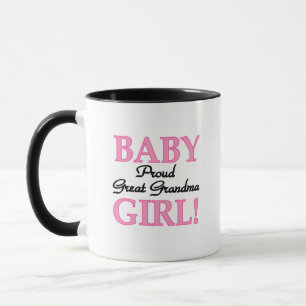 Proud Great Oma Baby Girl Tshirts und Geschenke Tasse