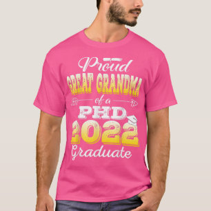 Proud Great Oma Class of 2022 PHD Graduate Doc T-Shirt