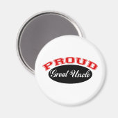 Proud Great Onkel Magnet (Vorderseite/Rückseite)