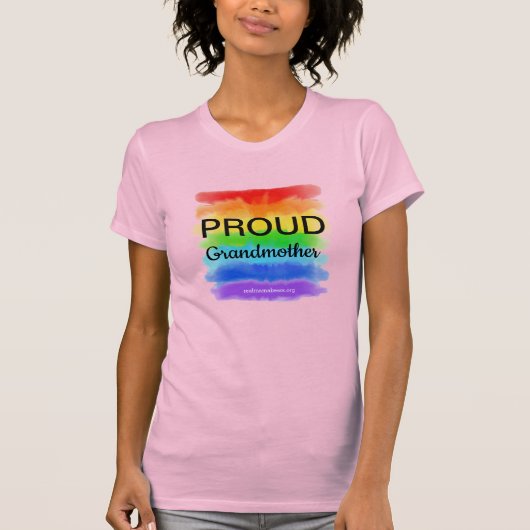 Proud Großmutter-T - Shirt (Vorderseite)