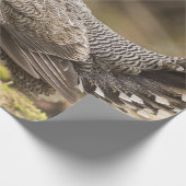 Proud Grouse Geschenkpapier (Ecke)