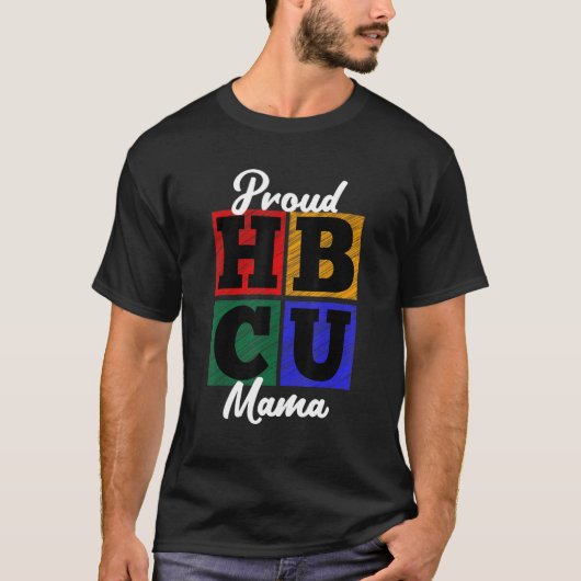 Proud HBCU Mom Vintage T-Shirt (Vorderseite)