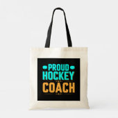 Proud Hockey Coach Tragetasche (Rückseite)