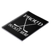 Proud Hockey-Mama Notizblock (Linke Seite)