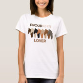 Proud HORSE LOVER T - Shirt (Vorderseite)