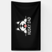 Proud Husky Dog Banner (Vertikal)