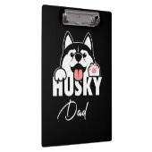 Proud Husky sibirischer Vater Klemmbrett (Rechts)