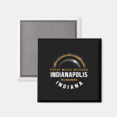 Proud Indianapolis Indiana Total Solar Eclipse 202 Magnet (Vorderseite/Rückseite)
