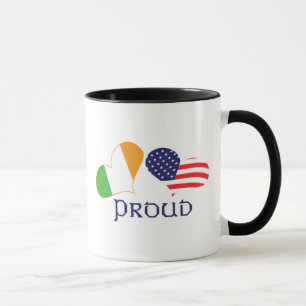 Proud Irish American Tasse