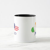 Proud Irish American Tasse (Zentrum)
