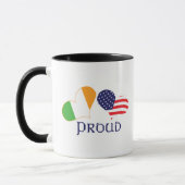 Proud Irish American Tasse (Links)