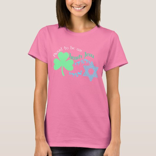 Proud Irish Jew Women's Dark Shirts (Vorderseite)