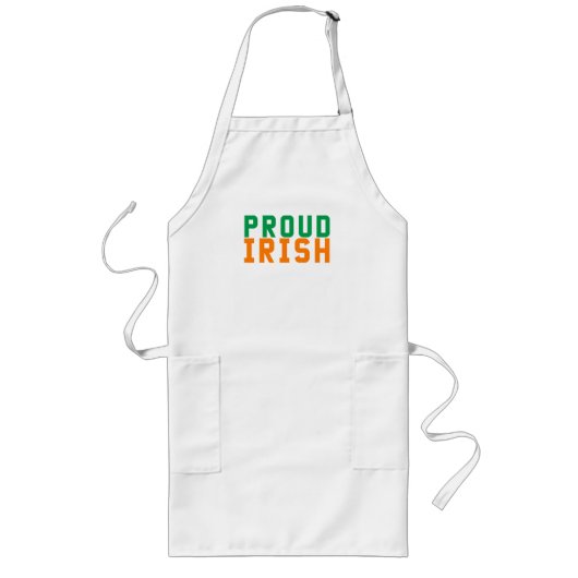 Proud Irish Lange Schürze (Vorne)