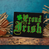 Proud Irish Plaques Fotoplatte (Seite)