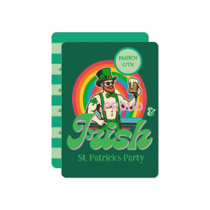 Proud & Irish St Patrick Custom LGBTQ+ Einladung