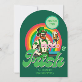 Proud & Irish St Patrick LGBTQ+ Bachelor Party Einladung