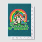Proud & Irish St Patrick LGBTQ+ Pergament Einladungen (Versetzt (Einladung))