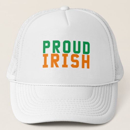 Proud Irish Truckerkappe (Vorderseite)
