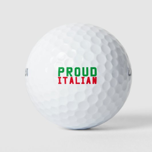 Proud Italienisch Golfball (Vorderseite)