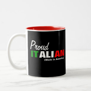 Proud Italienisch Zweifarbige Tasse