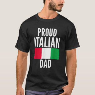 Proud italienischer Vater Funny Sprichwort für ita T-Shirt