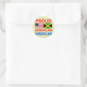 Proud-Jamaikaner Runder Aufkleber (Tasche)