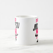 Proud Jiu Jitsu Mama BJJ Martial Arts Kaffeetasse (Mittel)