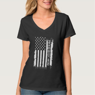 Proud JROTC Mama Vereinte Staaten beklagt US-Flagg T-Shirt