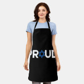 Proud jüdischen Hebräischen Holiday Proud Jude Rel Schürze (Getragen)