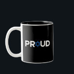 Proud jüdischen Hebräischen Holiday Proud Jude Rel Zweifarbige Tasse<br><div class="desc">Proud jüdischen Hebräischen Holiday Proud Jude Religious</div>