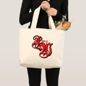 Proud JW Jehovahs Witness Jumbo Stoffbeutel (Vorderseite (Produkt))