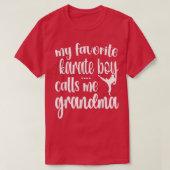 Proud Karate Grandma Karate Großmutter T - Shirt (Design vorne)