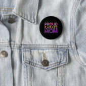 Proud Karate Mama Martial Arts Gift Button (Beispiel)