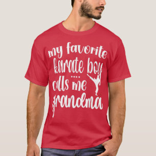 Proud Karate Oma Karate Großmutter T - Shirt