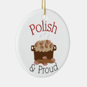 Proud Kielbasa Keramik Ornament (Rechts)