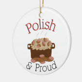 Proud Kielbasa Keramik Ornament (Links)
